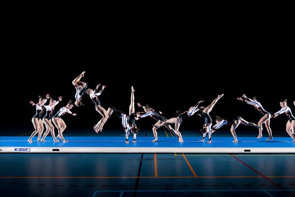 JB Gonfiabili produttore di materassini airtracks per la ginnastica artistica possibile in diverse misure.