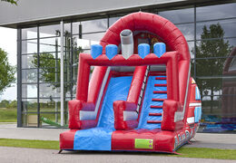 Acquista uno scivolo gonfiabile con il tema Vigili del fuoco