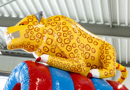 Acquista una multiattività medio a tema safari Amazon con scivolo per bambini. Ordina i gonfiabili multiattività online su JB Gonfiabili Italia