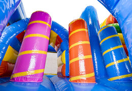 Ordina la gonfiabili multiattività media per unicorno con scivolo per bambini. Acquista giochi gonfiabili scivolo online su JB Gonfiabili Italia