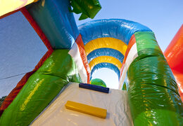 Acquista un cmultiattività medio a tema spiaggia con scivolo per bambini. Ordina gonfiabili multiattività online su JB Gonfiabili Italia