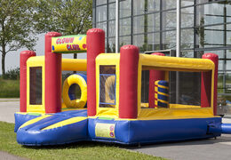 Scivolo gonfiabile multifunzionale a tema clown con piscina per bambini, impressionante oggetto 3D, colori freschi e gli ostacoli 3D per i bambini. Ordina ora gli scivoli gonfiabili online su JB Gonfiabili Italia