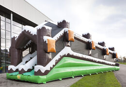 Acquista pista a rulli gonfiabile doppia in tema invernale per grandi e piccini. Ordina ora le attrazioni invernali gonfiabili online su JB Gonfiabili Italia