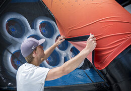 Arena sportiva gonfiabile indipendente in vendita