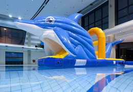 Acquista uno scivolo da piscina gonfiabile ermetico a tema delfino per grandi e piccini. Ordina ora le attrazioni acquatiche gonfiabili online su JB Gonfiabili Italia