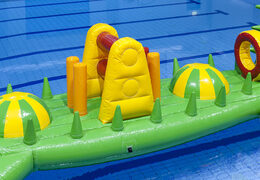 Acquista piscina gonfiabile corri coccodrillo 12 metri con oggetti ostacoli impegnativi per grandi e piccini. Ordina ora i percorsi ad ostacoli gonfiabili online su JB Gonfiabili Italia