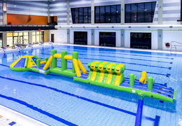 Acquista piscina gonfiabile verde/blu da 16 m con oggetti divertenti e scivolo tondo per grandi e piccini. Ordina ora i giochi gonfiabili in piscina online su JB Gonfiabili Italia