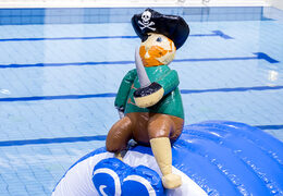 Corsa ad ostacoli corsa pirata in un design unico con divertenti oggetti 3D e non meno di 2 scivoli per grandi e piccini. Acquista ora i percorsi ad ostacoli per piscine gonfiabili online su JB Gonfiabili Italia