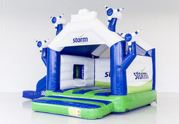 Ordina la castello gonfiabile personalizzati Storm-Multifun Windmill gonfiabile su misura con scivolo nei tuoi colori e logo da JB Gonfiabili Italia. Richiedi ora un design gratuito per i castello gonfiabile nella tua identità aziendale