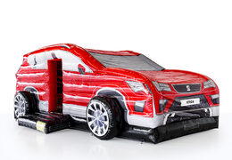 Acquista SEAT gonfiabile su misura - gonfiabili per auto rossi online su JB Gonfiabili Italia. Richiedi ora un design gratuito per castello gonfiabile personalizzati nella tua identità aziendale