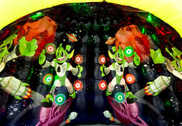 Vendo tenda gonfiabile per giocare a giochi IPS