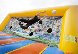 Acquista porta da calcio con letto gonfiabile per grandi e piccini. Ordina subito la porta da calcio gonfiabile con letto online su JB Gonfiabili Italia