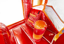 Ordina la castello gonfiabile multigiocatore dei vigili del fuoco L con scivolo per bambini. Acquista castelli gonfiabili online su JB Gonfiabili Italia