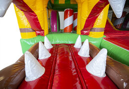 Ordina la castello gonfiabile multigiocatore Jungleworld con scivolo e oggetti 3D per bambini. Acquista castelli gonfiabili online su JB Gonfiabili Italia