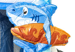 Mini castello gonfiabile multigiocatore a tema Seaworld con scivolo per bambini. Ordina i castelli gonfiabili online su JB Gonfiabili Italia