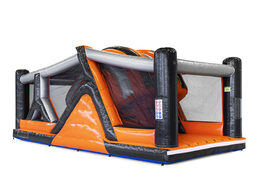 Corso d'assalto Tunnelslide mega gonfiabile da 40 pezzi giga modulare per bambini. Ordina ora i percorsi ad ostacoli gonfiabili online su JB Gonfiabili Italia