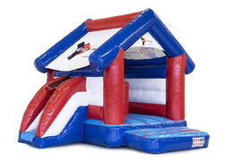 Ordina ora il castello gonfiabile multifun EU Immobilien su misura da JB Gonfiabili Italia. Buttafuori pubblicitari castello gonfiabile personalizzati in diverse forme e dimensioni in vendita