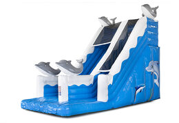Spettacolare scivolo gonfiabile a tema delfino con oggetti 3D per bambini. Ordina ora gli scivoli gonfiabili online su JB Gonfiabili Italia