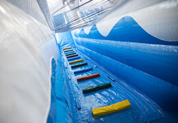 Scivolo gonfiabile perfetto a tema delfino con oggetti 3D su ordinazione per i bambini. Acquista ora gli scivoli gonfiabili online su JB Gonfiabili Italia