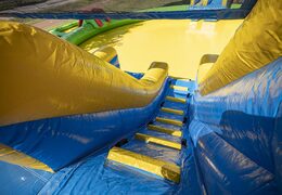 Acquistare un parco acquatico gonfiabile funcity con scivolo, ostacoli e arrampicata con il tema pirata