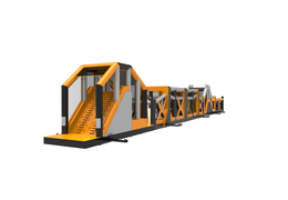 Percorso avventura per bambini lungo 48,5 metri. Ordina ora i percorsi ad ostacoli gonfiabili online su JB Gonfiabili Italia