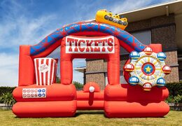 Acquista il gonfiabile con il tema Montagne Russe della JB Bubble e organizza la tua festa schiuma facile da posizionare e utilizzare