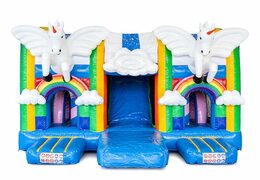 Acquista il castello gonfiabile Multiplay XXL Unicorn in un design unico per i bambini. Ordina i castelli gonfiabili online su JB Gonfiabili Italia