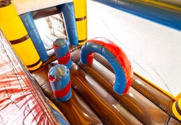 Castello gonfiabile a tema pirata con scivolo e acquista oggetti 3D per bambini. Ordina i castelli gonfiabili online su JB Gonfiabili Italia