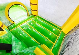 Acquistare un gioco gonfiabile per bambini con scivolo e piscina con il tema coccodrillo