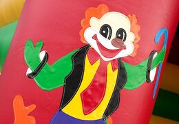 Acquista i saltarelli gonfiabili medio a tema circo per bambini. Ordina i castello gonfiabile medio online su JB Gonfiabili Italia