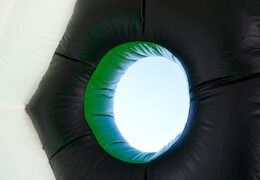 Grande castello gonfiabile super coperta a tema calcio per bambini. Ordina le castelli gonfiabili online su JB Gonfiabili Italia