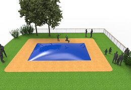 Ordina airmountain in colore blu per i bambini. Acquista ora airmountains gonfiabili online su JB Gonfiabili Italia