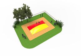 Acquista Airmountain Rosso-Giallo per bambini. Ordina ora gli airmountain gonfiabili online su JB Gonfiabili Italia
