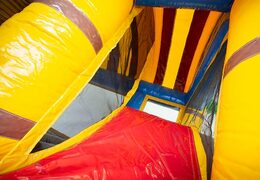 Ordina mini castello gonfiabile multigiocatore pirata con scivolo per bambini. Acquista castelli gonfiabili online su JB Gonfiabili Italia