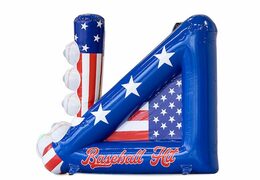  Gioco dell'interno di baseball gonfiabile interattivo da vendere