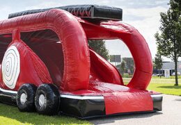 Ordina un percorso ad ostacoli nei vigili del fuoco per bambini. Acquista ora i percorsi ad ostacoli gonfiabili online su JB Gonfiabili Italia