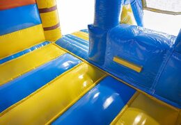 ordina sdraietta gonfiabile a tema caraibico con scivolo con tavola da surf per bambini