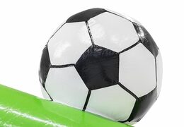 Acquista castello gonfiabile gonfiabile con scivolo a tema calcio per bambini