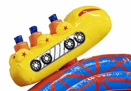 Acquista un percorso ad ostacoli modulare da 13,5 m a tema montagne russe con oggetti 3D coordinati per bambini. Ordina ora i percorsi ad ostacoli gonfiabili online su JB Gonfiabili Italia