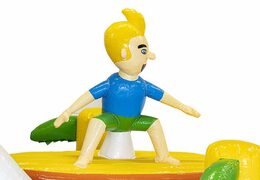 Acquista un percorso ad ostacoli lungo 13,5 metri a tema surf con oggetti 3D appropriati per i bambini. Ordina ora i percorsi ad ostacoli gonfiabili online su JB Gonfiabili Italia
