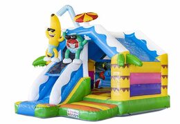 Opblaasbaar springkussen in summer party kopen voor kinderen