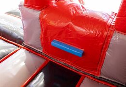 Cuscino d'aria gonfiabile a tema hotel animale con scivolo in vendita per bambini