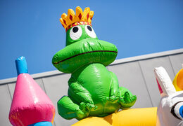 Multiplay Cuscino ad aria super gonfiabile con oggetti 3d unicorno e tanto colore in vendita per bambini