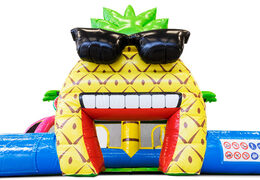 Acquista castello gonfiabile a tema Flamingo per bambini. Ordina i gonfiabili online su JB Gonfiabili Italia