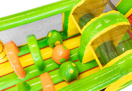 Acquista percorso ad ostacoli gonfiabile da 13 metri a tema Dino per bambini. Ordina ora i percorsi ad ostacoli gonfiabili online su JB Gonfiabili Italia