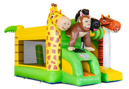 Gonfiabile Mini Castello Gonfiabile Multiplay a tema Giungla in vendita su JB Inflatables. Ordina i buttafuori gonfiabili da JB Gonfiabili Italia