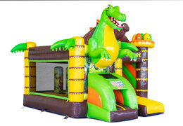 Mini castello gonfiabile gonfiabile multigiocatore a tema Dino in vendita su JB Inflatables. Ordina i buttafuori gonfiabili da JB Gonfiabili Italia