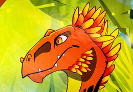 Acquista il castello gonfiabile Mini Multiplay Dino gonfiabile per bambini. Ordina i buttafuori gonfiabili da JB Gonfiabili Italia