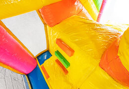 Ordina il castello gonfiabile Mini Multiplay Unicorn gonfiabile per i tuoi bambini. Buttafuori gonfiabili in vendita su JB Gonfiabili Italia