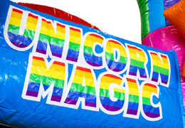 Vendita castello gonfiabile Mini Multiplay a tema Unicorno per bambini. Ordina ora i castelli gonfiabili gonfiabili da JB Gonfiabili Italia
